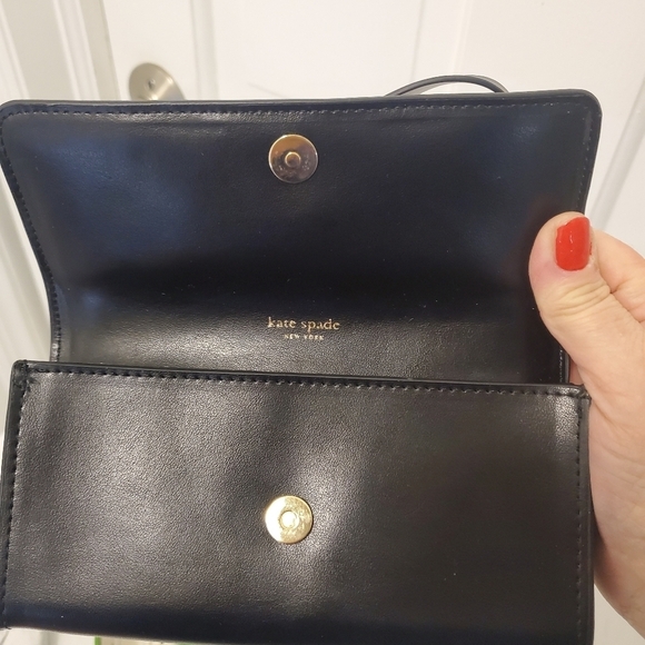 Kate Spade Cambodia Black Leather Beltbag, Retail $108, Classic - Picture 5 of 12